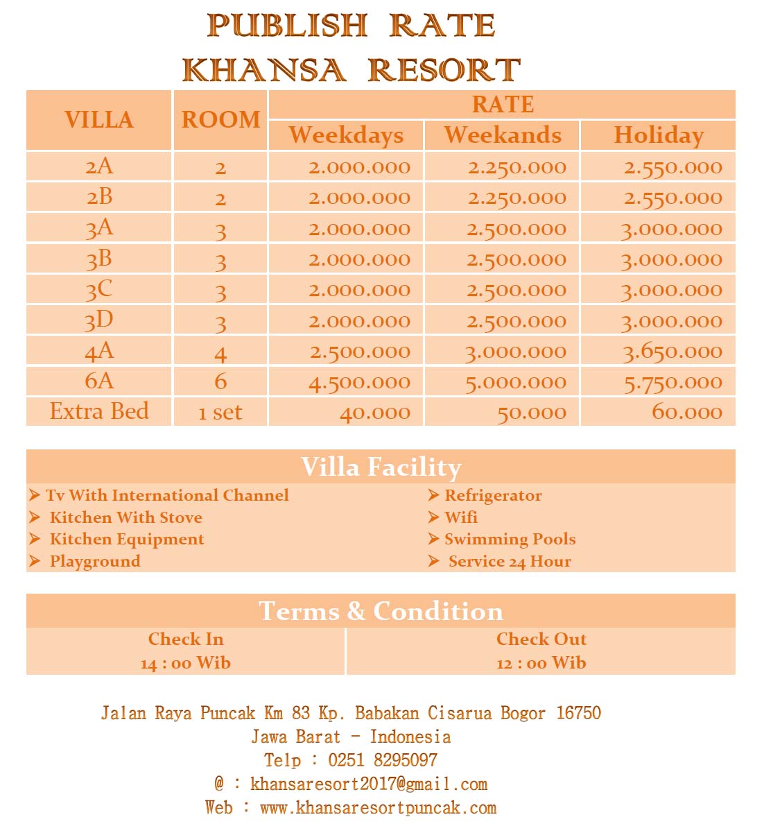 Khansa Resort Puncak